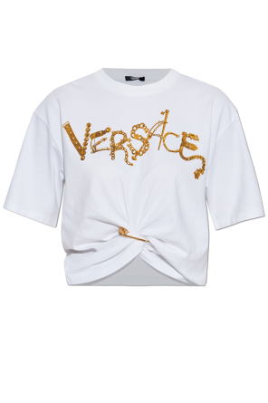 【関税＆送料込み】Versace Versace Gallery T-Shirt Versace Gallery T-Shirt | VERSACE US